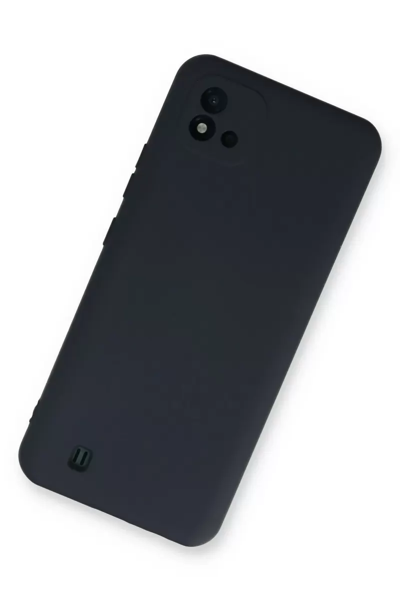 Newface Realme C11 2021 Kılıf Nano içi Kadife Silikon - Lacivert