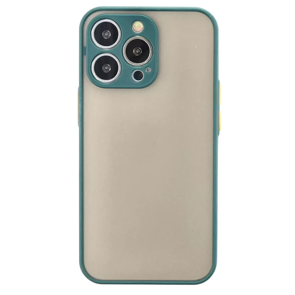 Newface Apple iPhone 13 Pro Kılıf Montreal Silikon Kapak - Yeşil