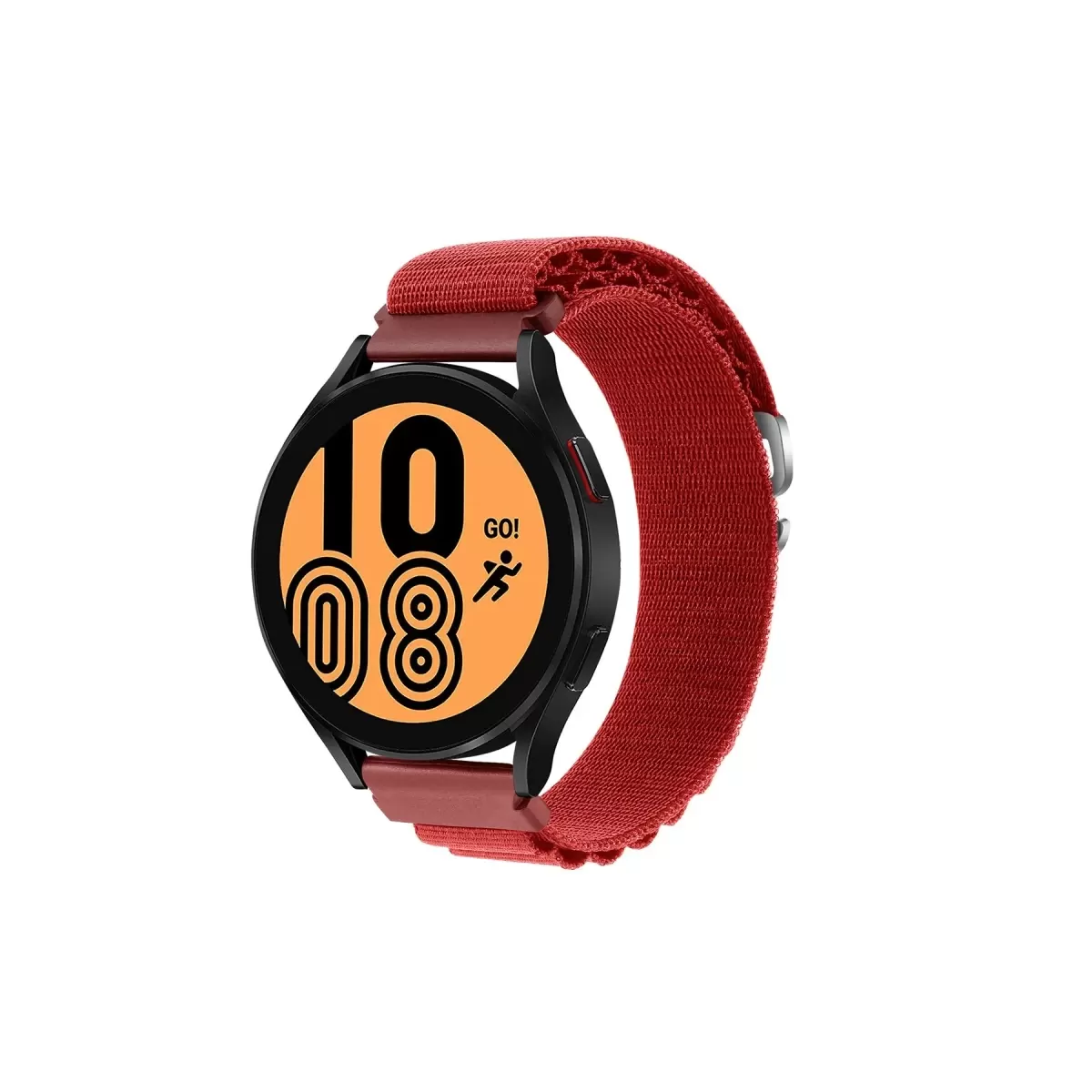 Newface Watch 20mm KR410 Kumaş Kordon - Kırmızı