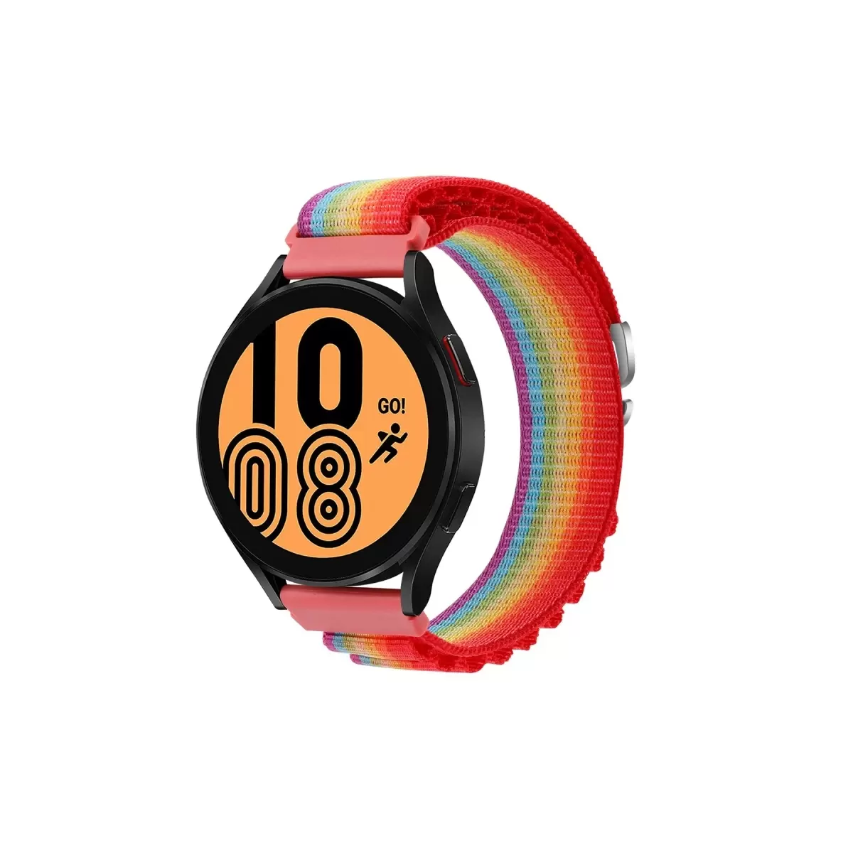 Newface Watch 22mm KR410 Kumaş Kordon - Gökkuşağı 1