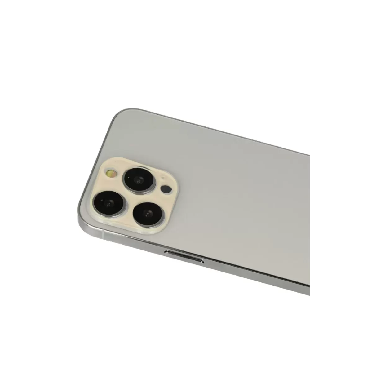 Newface Apple iPhone 12 Pro Rainbow Kamera Lens Koruma Cam - Gold