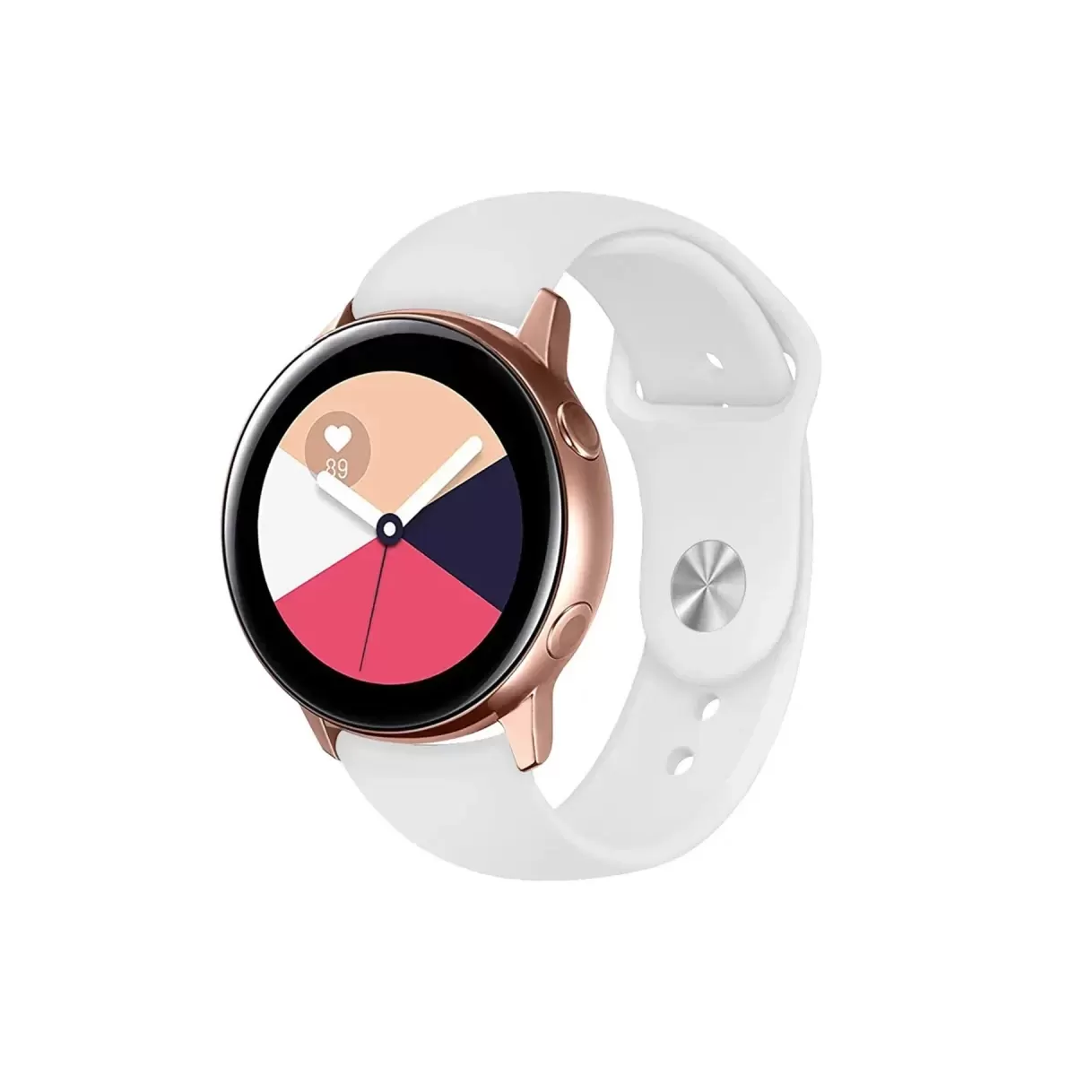 Newface Watch 22mm Klasik Kordon - Beyaz