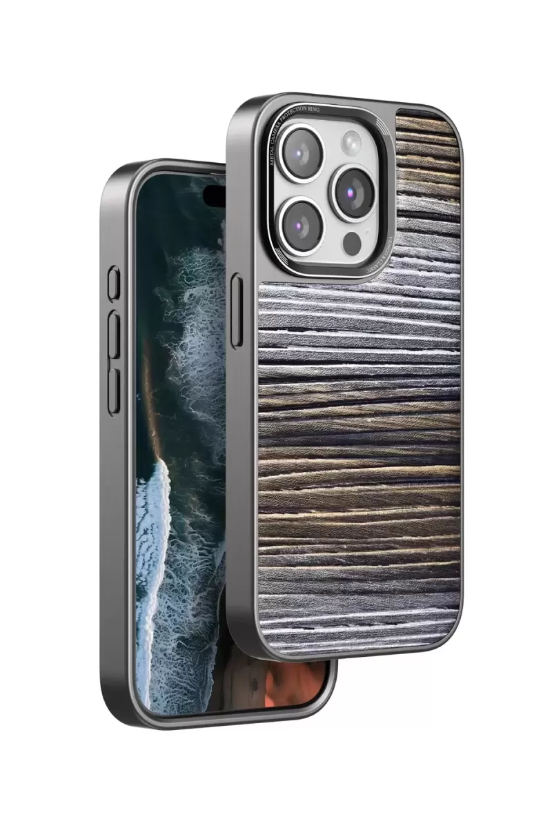 Venco Apple iPhone 14 Pro Max Wave Kapak - Sarı