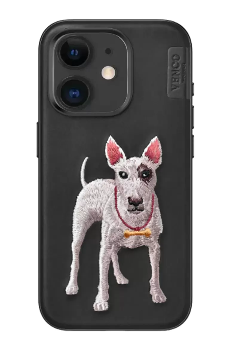Venco Apple iPhone 11 Perma Desenli Kapak - Siyah