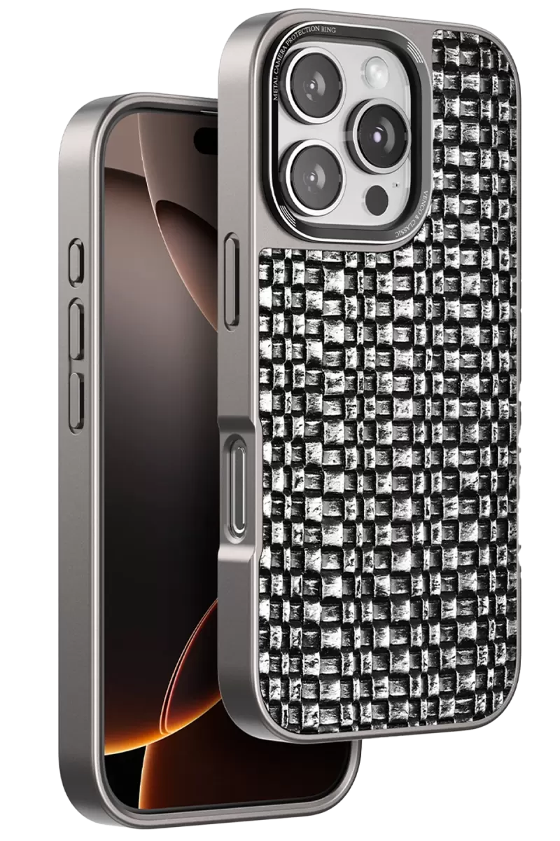 Venco Apple iPhone 16 Pro Max Brand Kapak - Gümüş