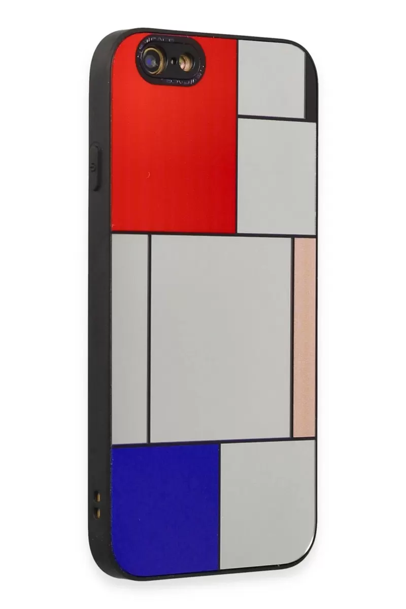Newface Apple iPhone 6 Kılıf Mirror Desenli Kapak - Mirror - 9