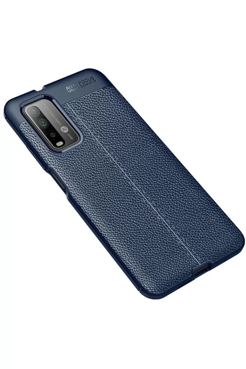 Newface Xiaomi Redmi 9T Kılıf Auto Focus Kapak - Lacivert