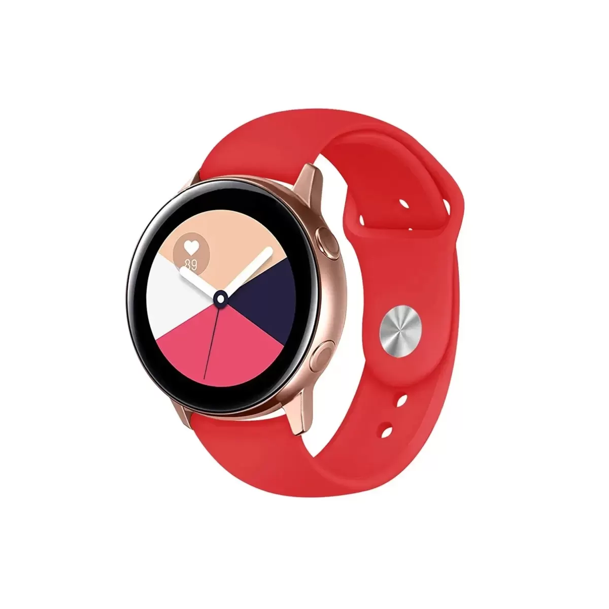 Newface Watch 22mm Klasik Kordon - Kırmızı