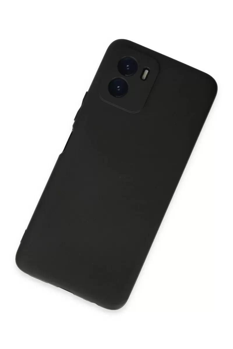 Newface Vivo Y15S Kılıf First Silikon - Siyah
