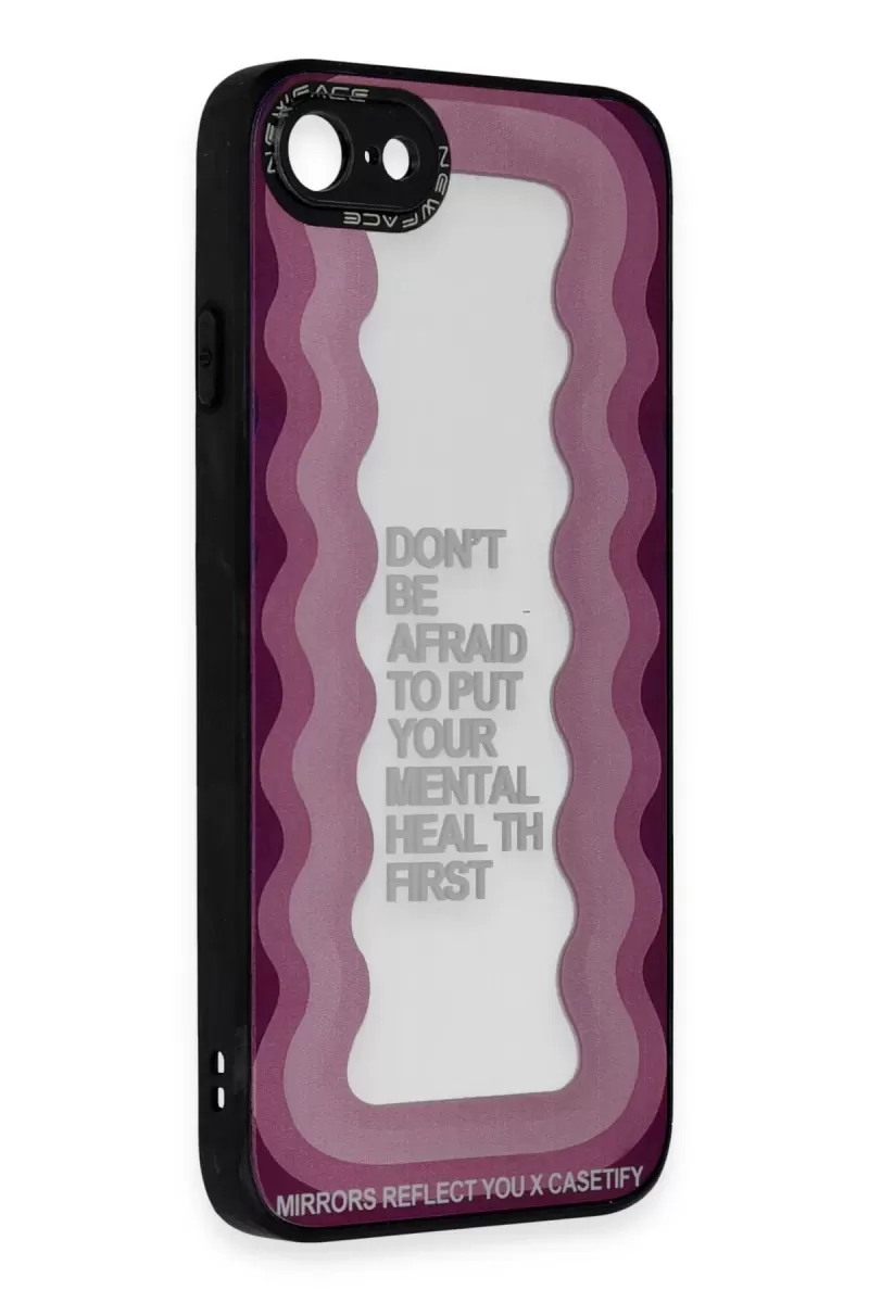 Newface Apple iPhone 7 Kılıf Mirror Desenli Kapak - Mirror - 11