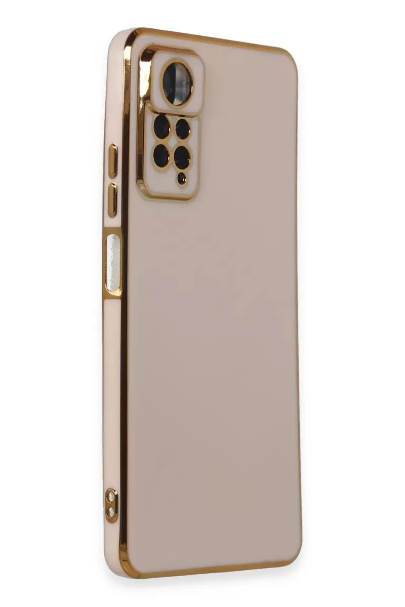 Newface Xiaomi Redmi Note 11 Pro Kılıf Volet Silikon - Pembe