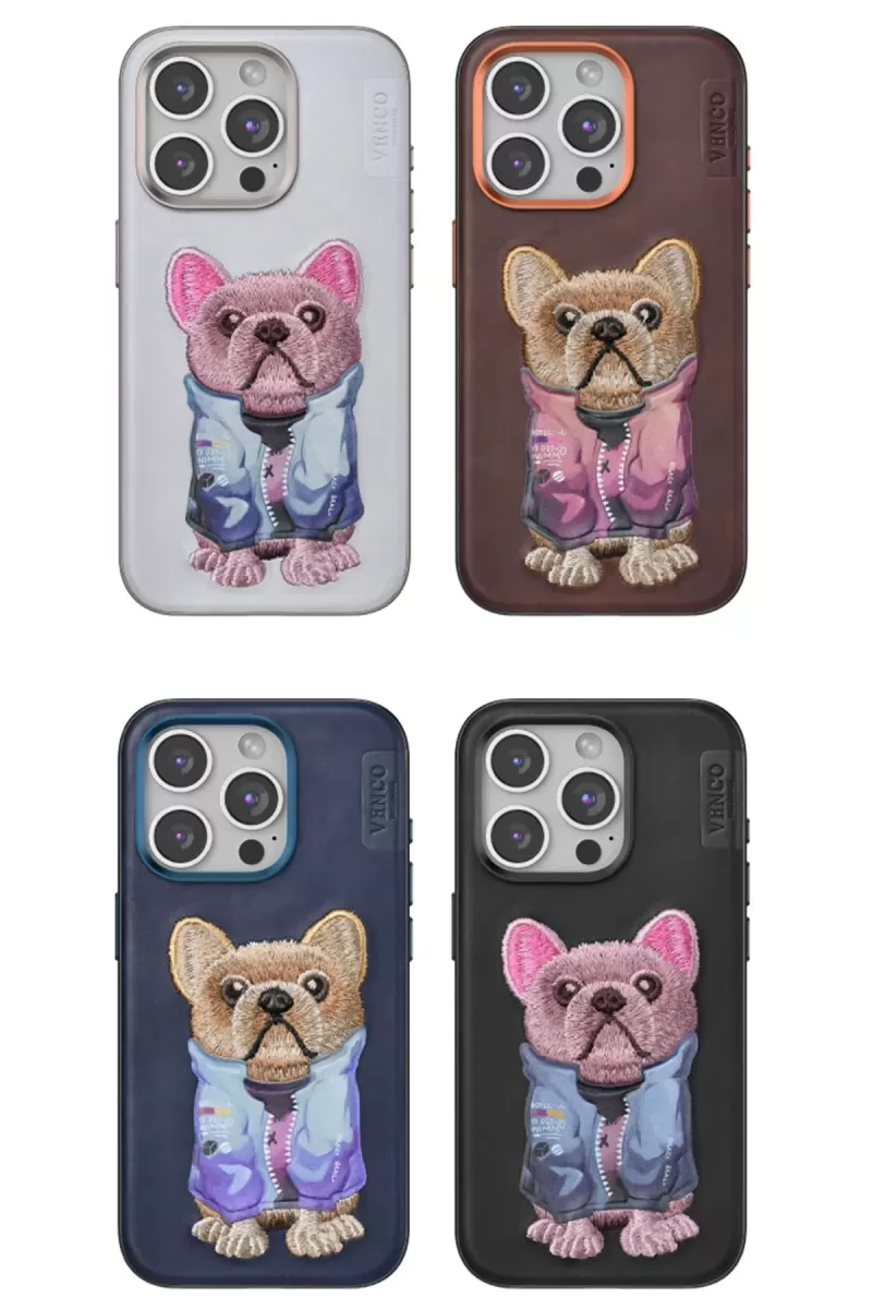 Venco Apple iPhone 11 Cute Desenli Kapak - Siyah