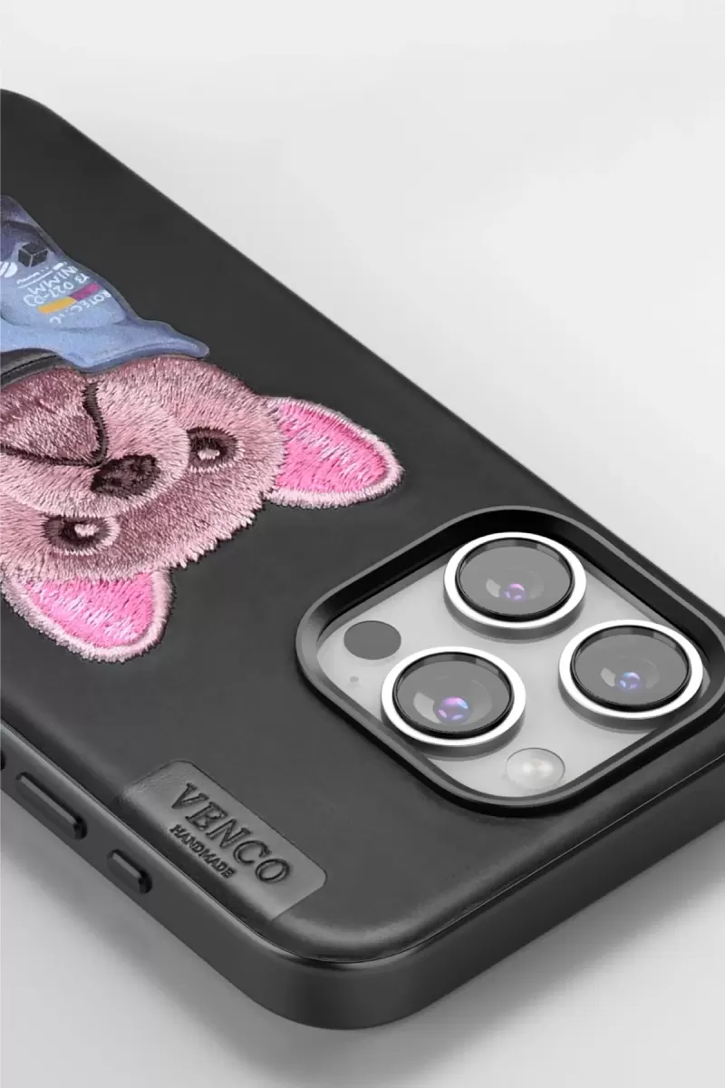 Venco Apple iPhone 11 Cute Desenli Kapak - Siyah