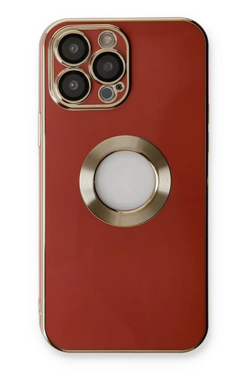Newface Apple iPhone 13 Pro Max Kılıf Store Silikon - Kırmızı