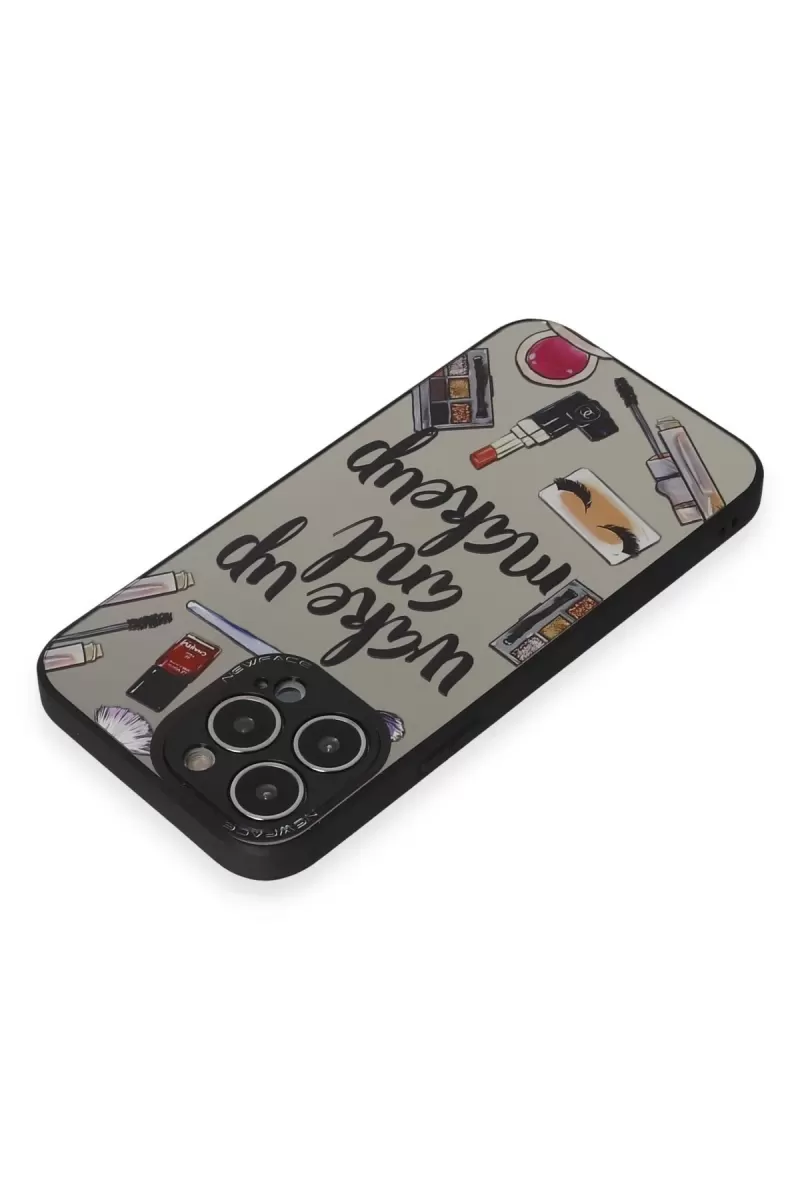 Newface Apple iPhone 14 Pro Kılıf Mirror Desenli Kapak - Mirror - 3