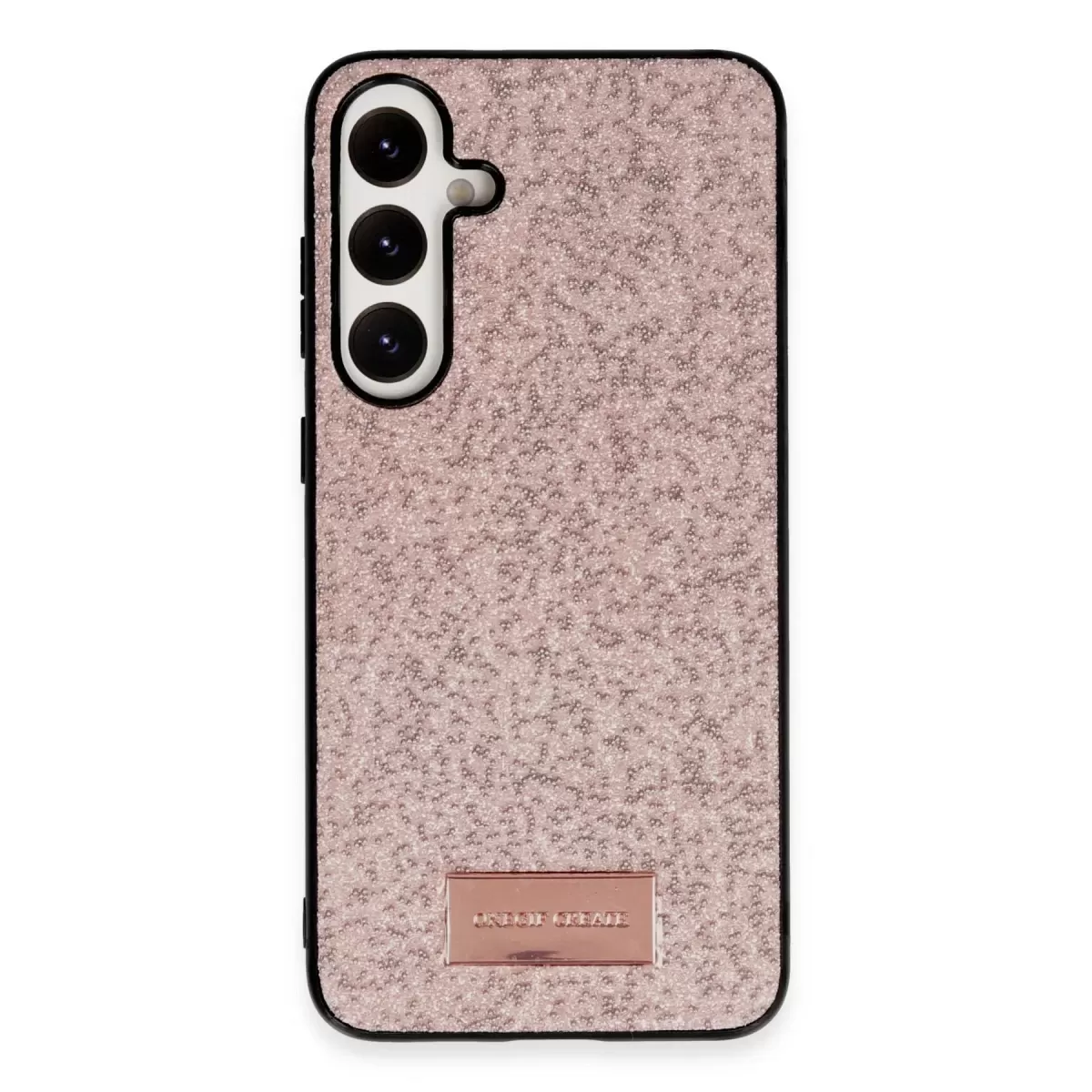 Onegif Samsung Galaxy A05S Bright Simli Kapak - Pembe