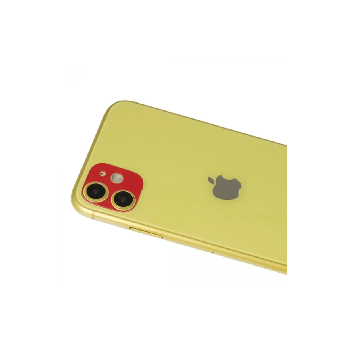 Newface Apple iPhone 11 Rainbow Kamera Lens Koruma Cam - Kırmızı