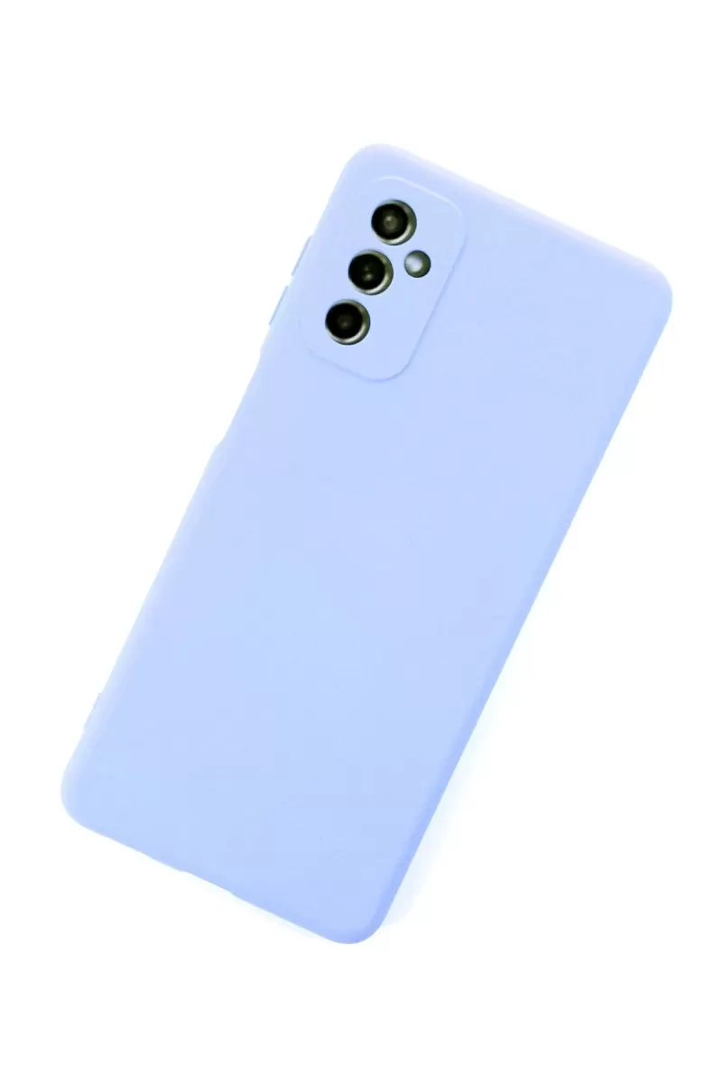 Newface Samsung Galaxy M52 5G Kılıf Nano içi Kadife Silikon - Lila