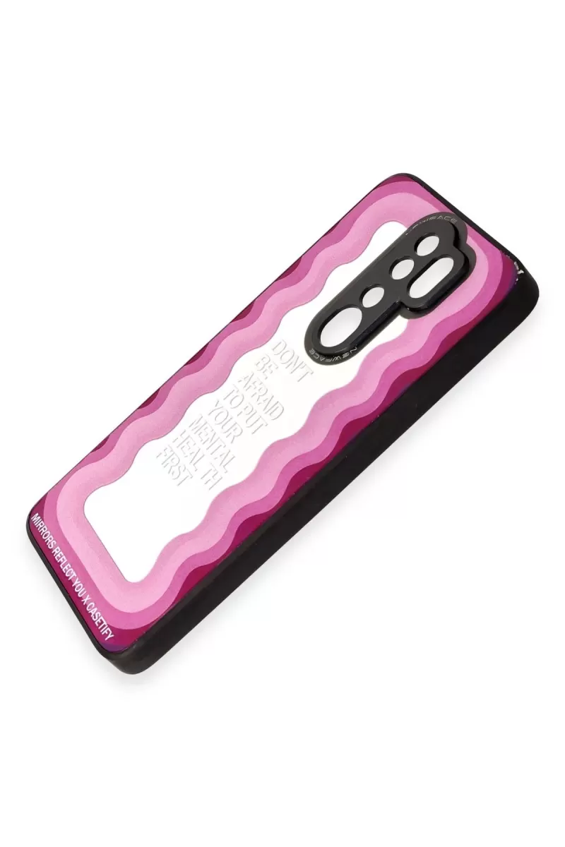 Newface Xiaomi Redmi Note 8 Pro Kılıf Mirror Desenli Kapak - Mirror - 11