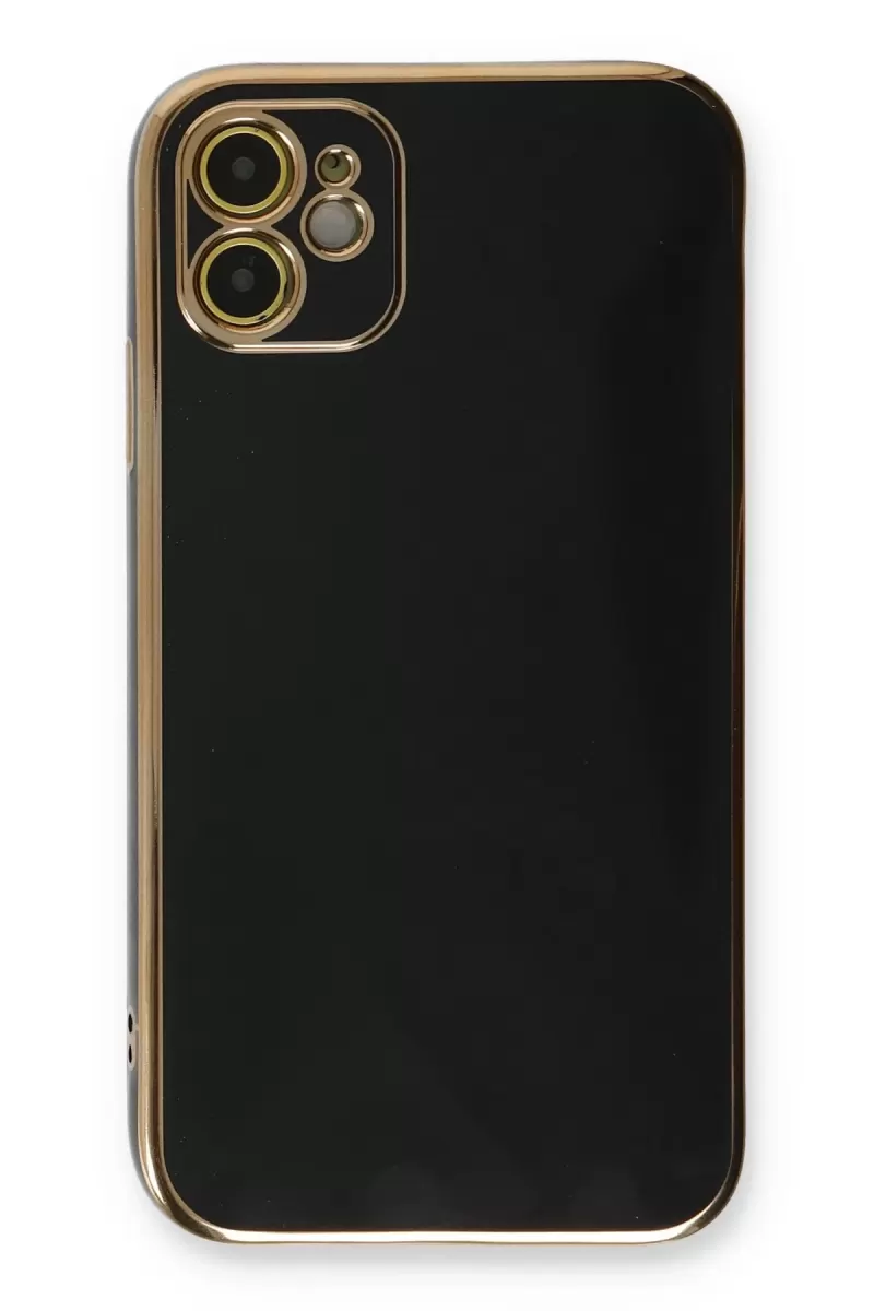 Newface Apple iPhone 11 Kılıf Volet Silikon - Siyah