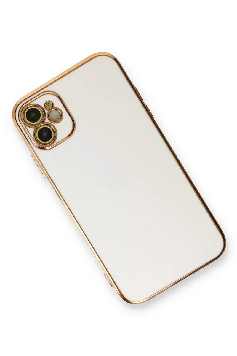 Newface Apple iPhone 11 Kılıf Volet Silikon - Beyaz