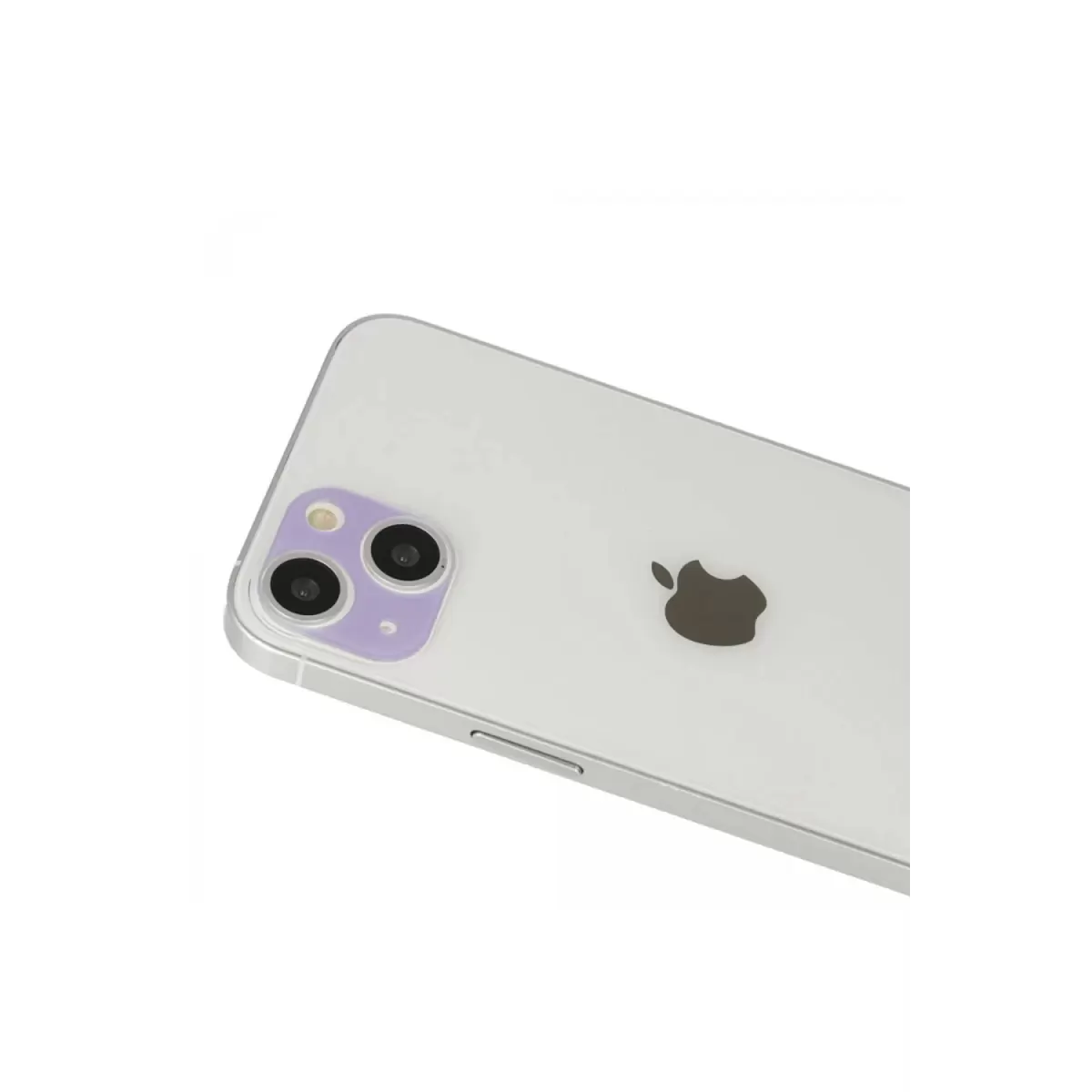 Newface Apple iPhone 13 Rainbow Kamera Lens Koruma Cam - Mor