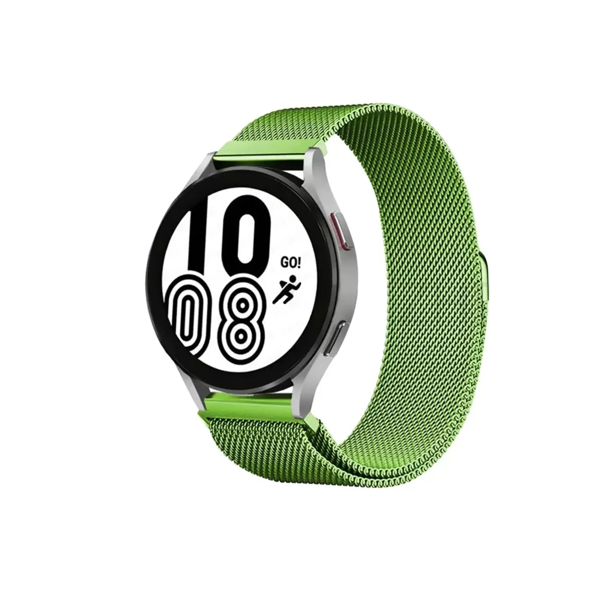 Newface Samsung Galaxy Watch 4 Metal Mıknatıslı Kordon - Yeşil