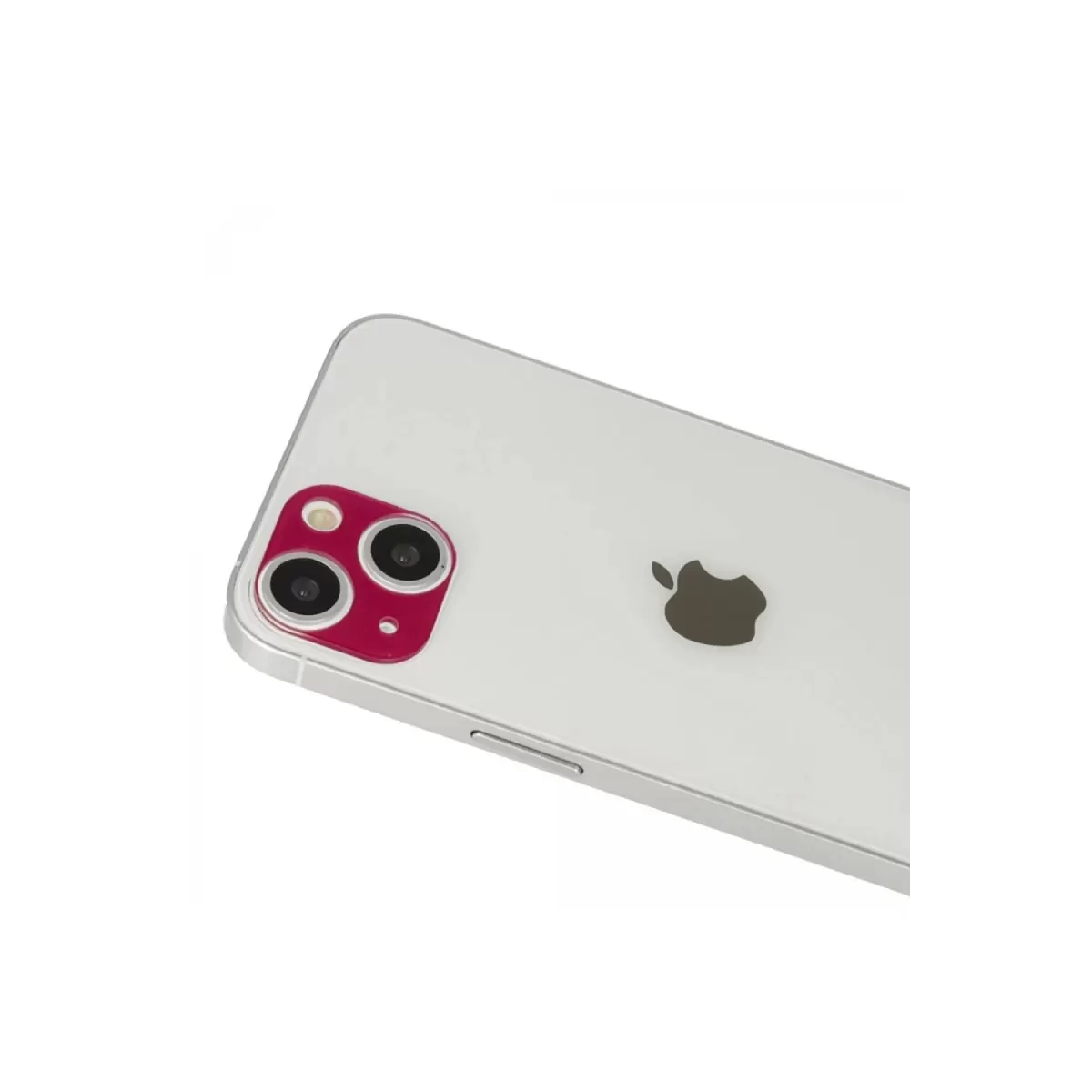 Newface Apple iPhone 13 Rainbow Kamera Lens Koruma Cam - Koyu Kırmızı