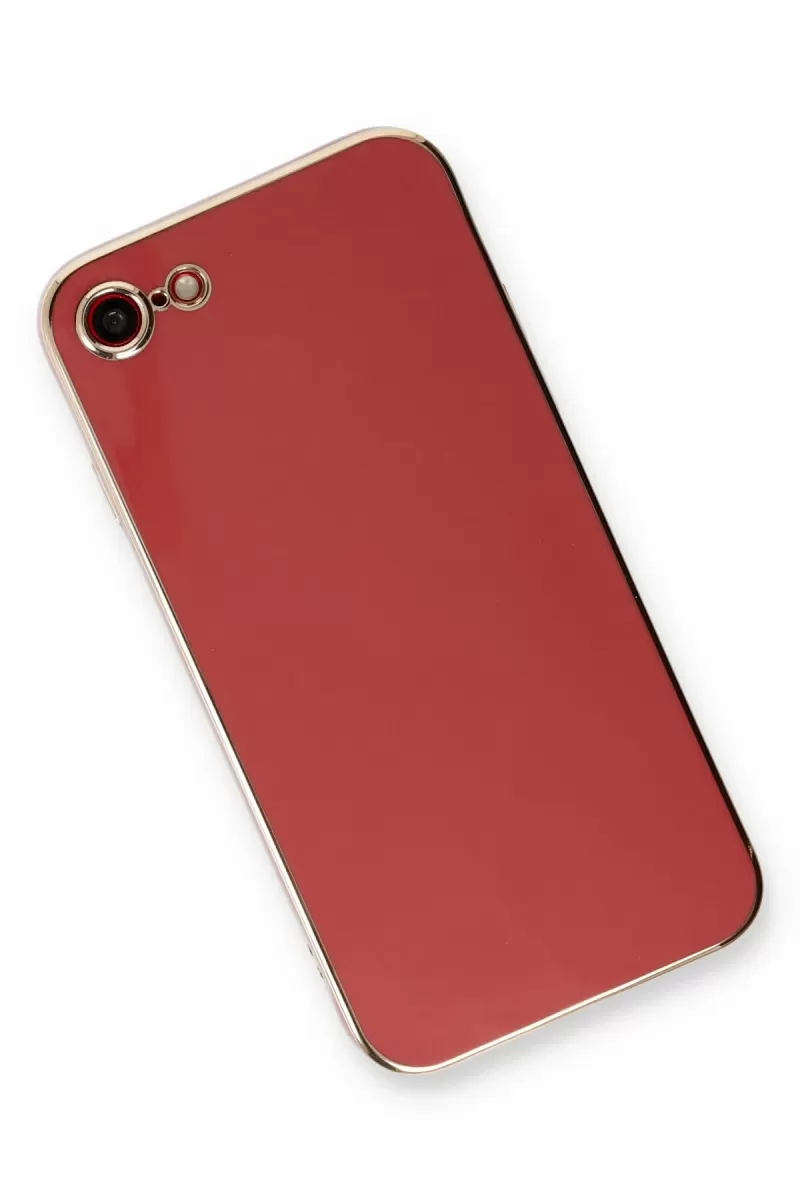 Newface Apple iPhone 7 Kılıf Volet Silikon - Kırmızı