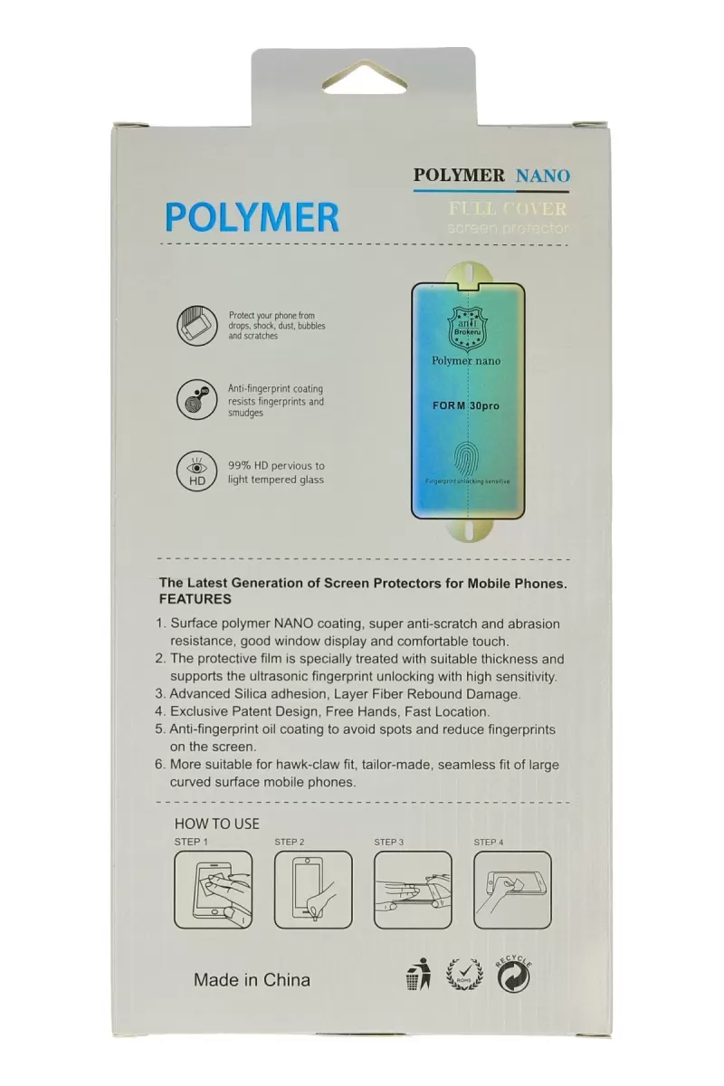 Newface Xiaomi Mi 10 Lite Polymer Nano Ekran Koruyucu