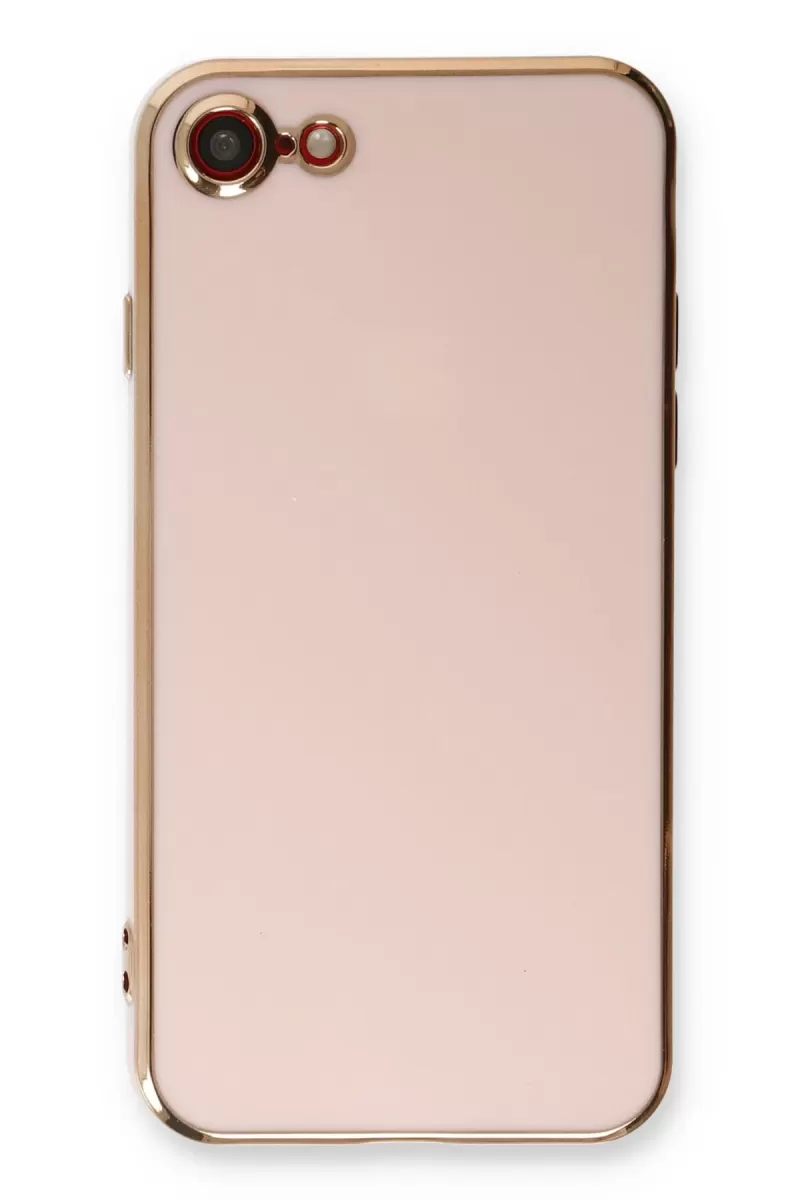 Newface Apple iPhone 7 Kılıf Volet Silikon - Pembe