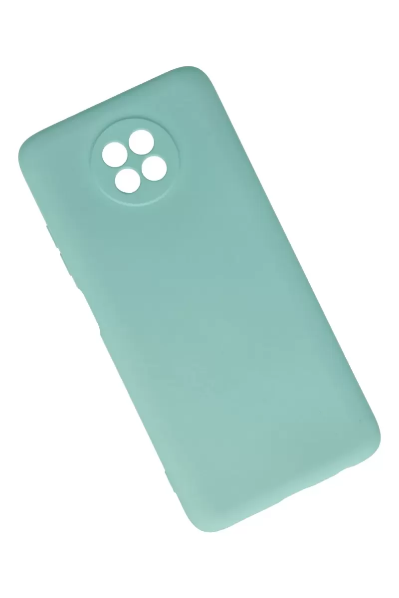 Newface Xiaomi Redmi Note 9 5G Kılıf Nano içi Kadife Silikon - Turkuaz