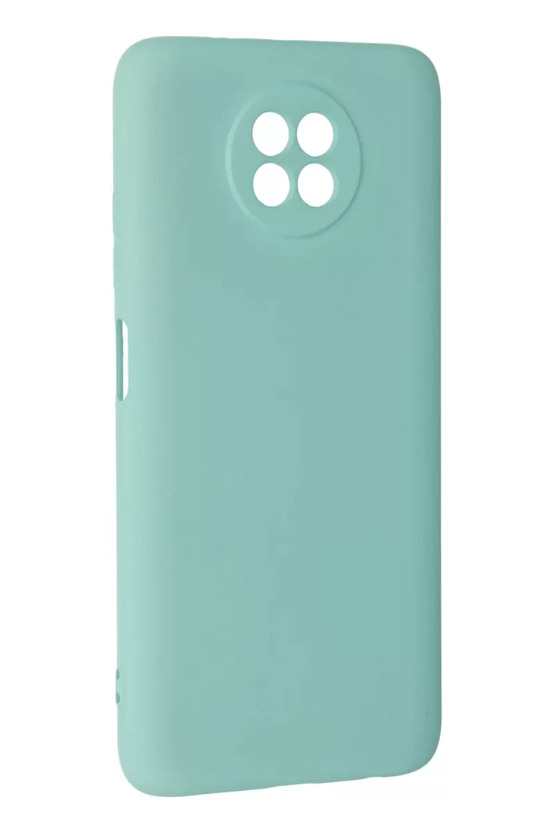 Newface Xiaomi Redmi Note 9 5G Kılıf Nano içi Kadife Silikon - Turkuaz