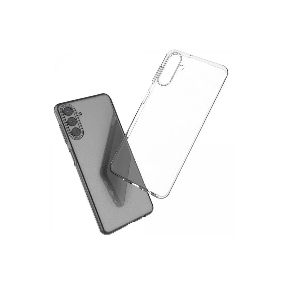 Newface Samsung Galaxy A13 5G Kılıf Lüx Şeffaf Silikon