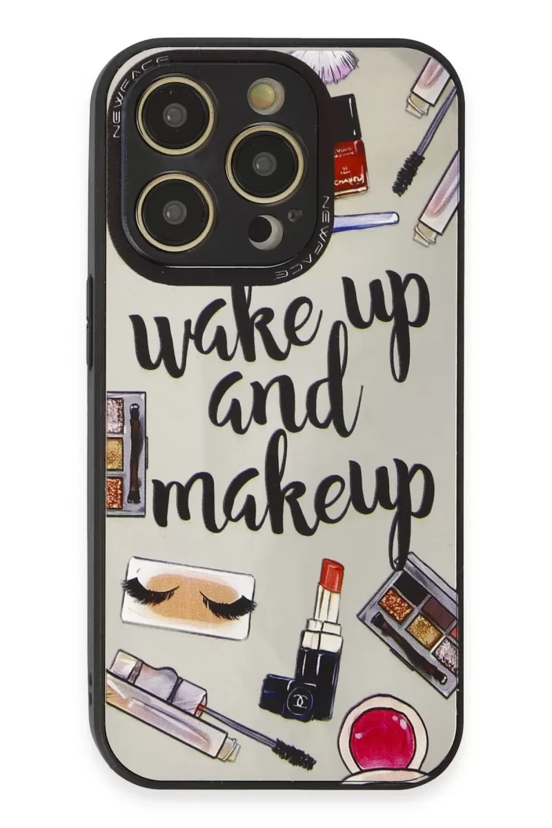 Newface Apple iPhone 12 Pro Max Kılıf Mirror Desenli Kapak - Mirror - 3