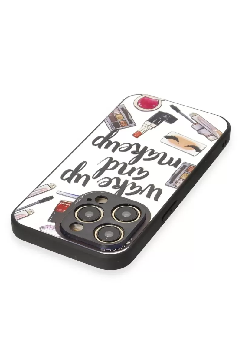 Newface Apple iPhone 12 Pro Max Kılıf Mirror Desenli Kapak - Mirror - 3