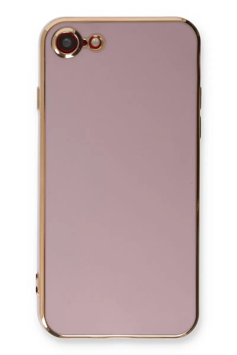 Newface Apple iPhone 7 Kılıf Volet Silikon - Mor