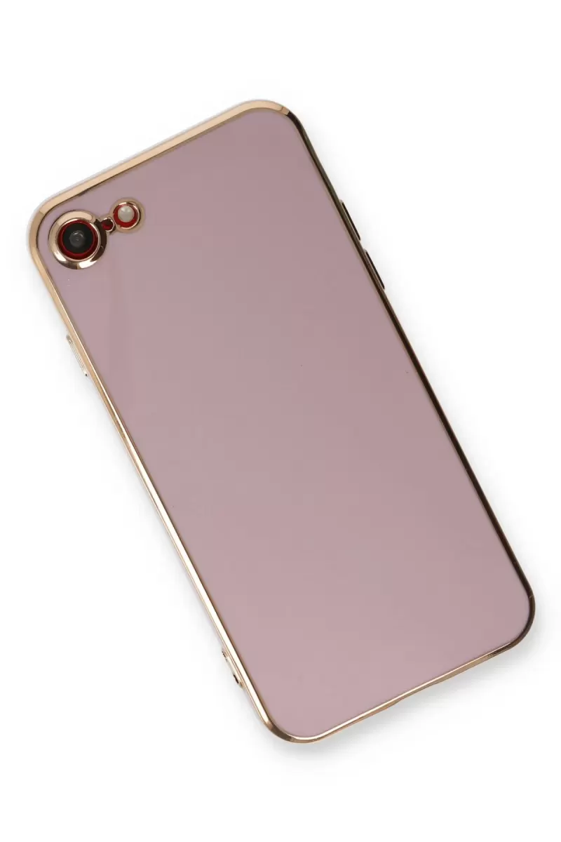 Newface Apple iPhone 7 Kılıf Volet Silikon - Mor