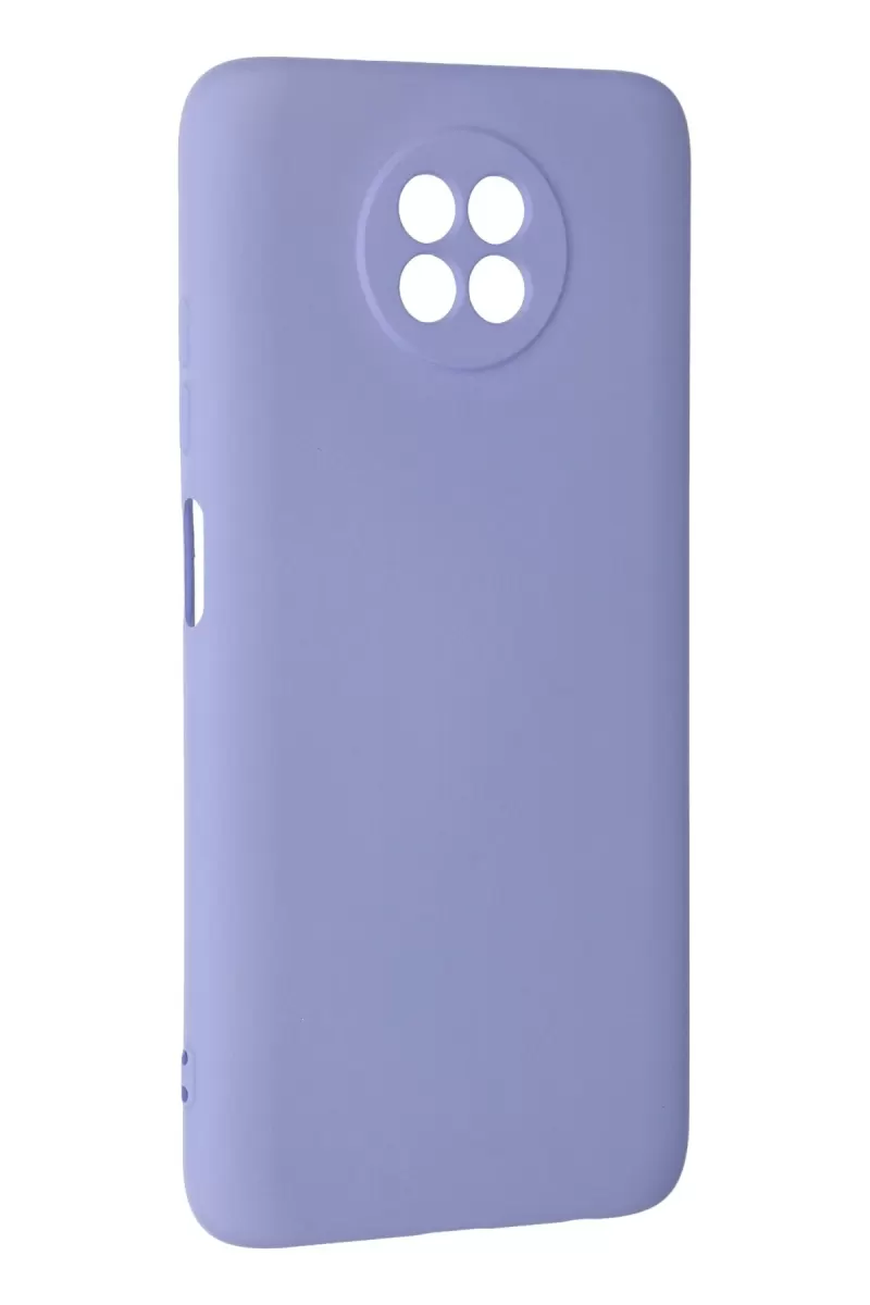 Newface Xiaomi Redmi Note 9 5G Kılıf Nano içi Kadife Silikon - Lila