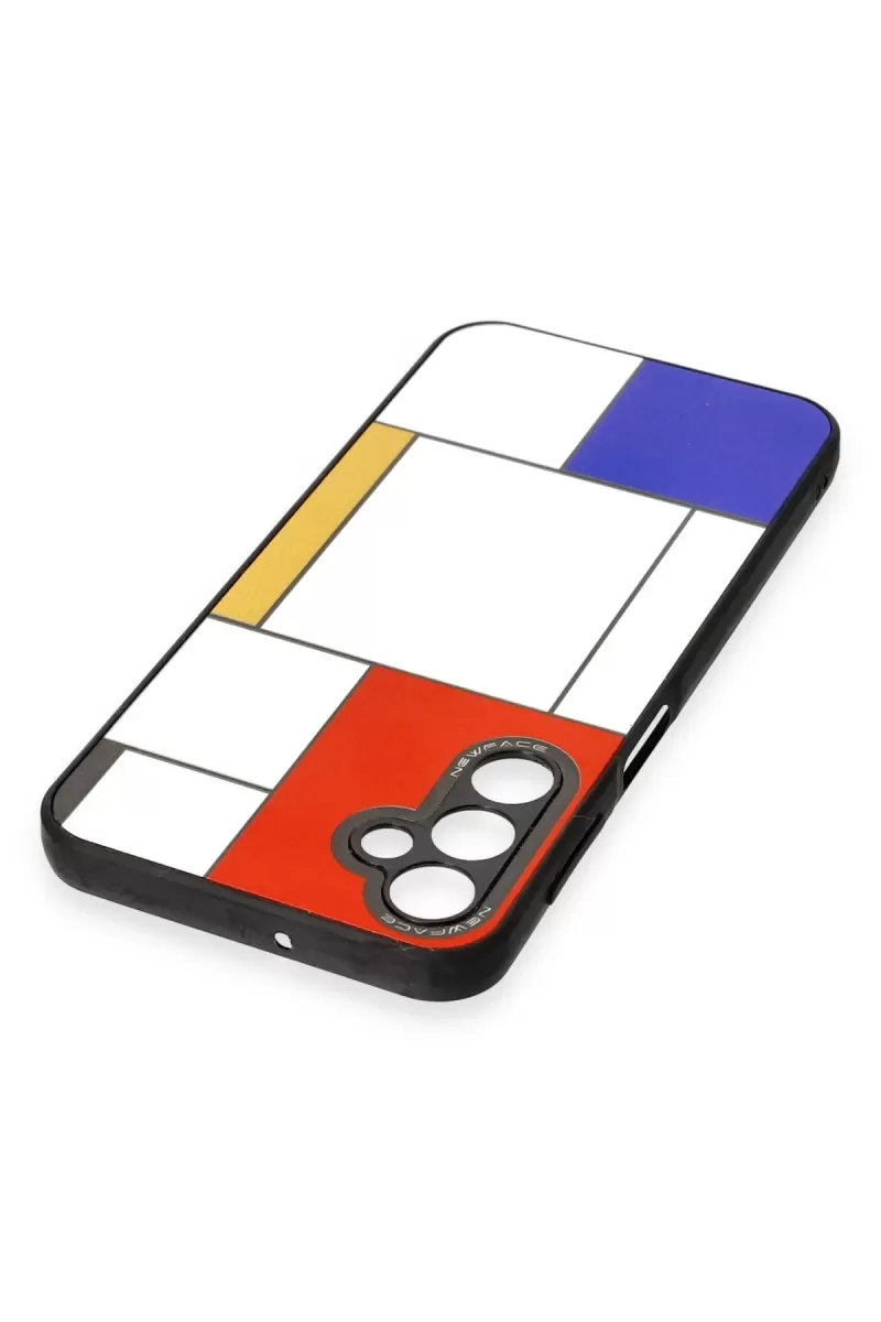 Newface Samsung Galaxy A14 4G Kılıf Mirror Desenli Kapak - Mirror - 9