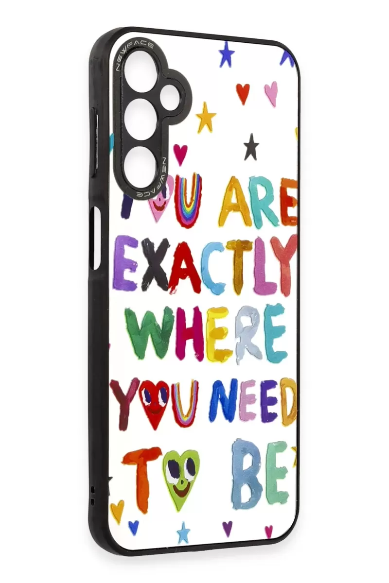 Newface Samsung Galaxy A14 4G Kılıf Mirror Desenli Kapak - Mirror - 10