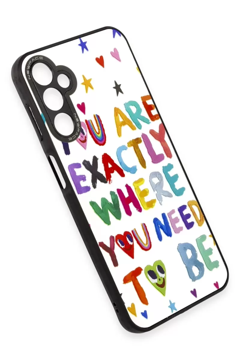 Newface Samsung Galaxy A14 4G Kılıf Mirror Desenli Kapak - Mirror - 10