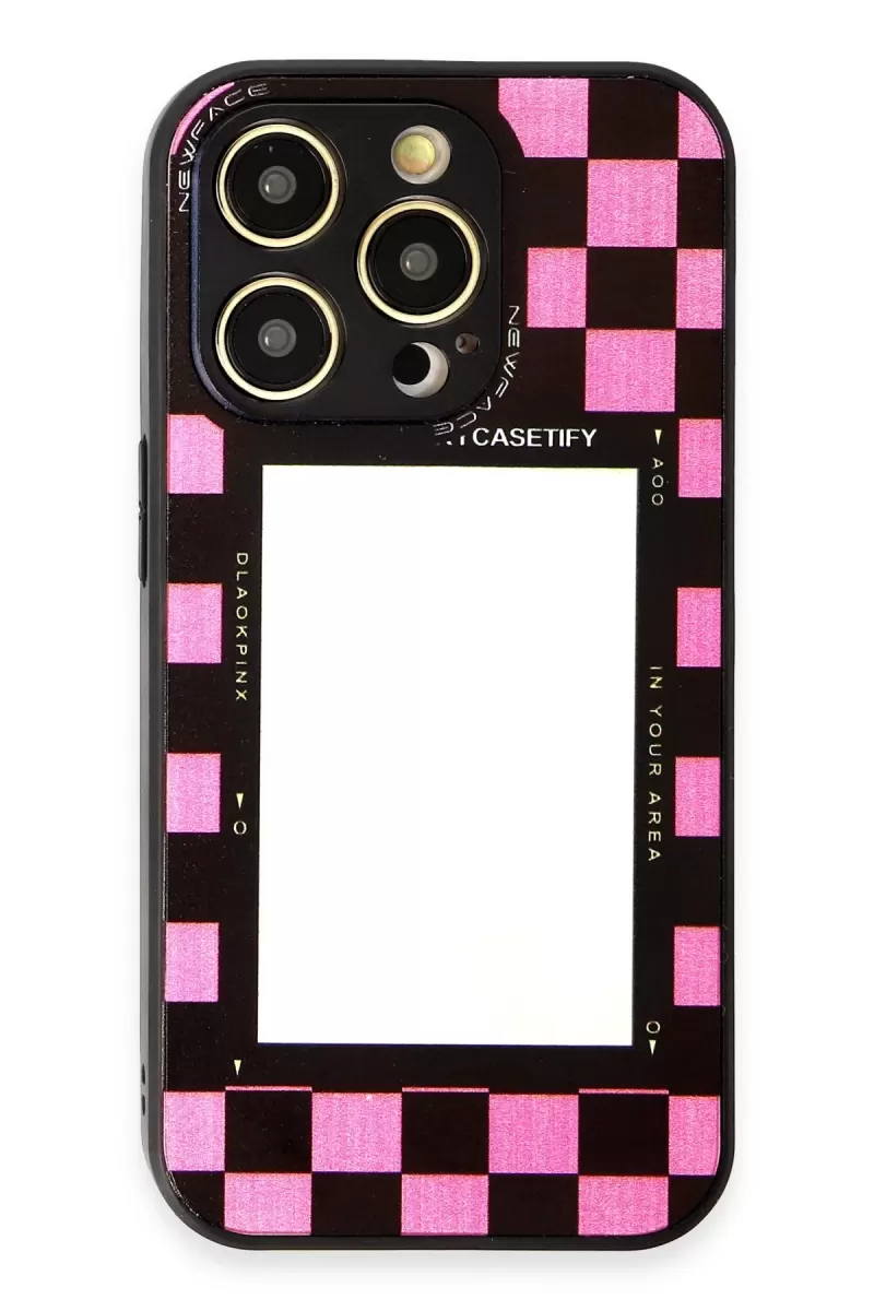 Newface Apple iPhone 12 Pro Max Kılıf Mirror Desenli Kapak - Mirror - 8