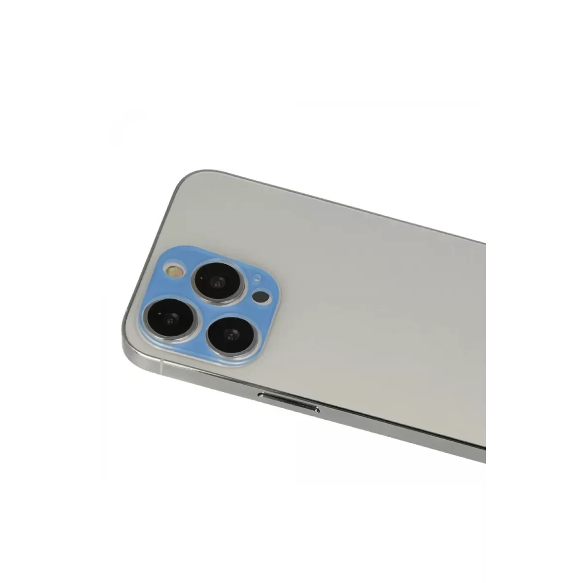Newface Apple iPhone 13 Pro Max Rainbow Kamera Lens Koruma Cam - Mavi