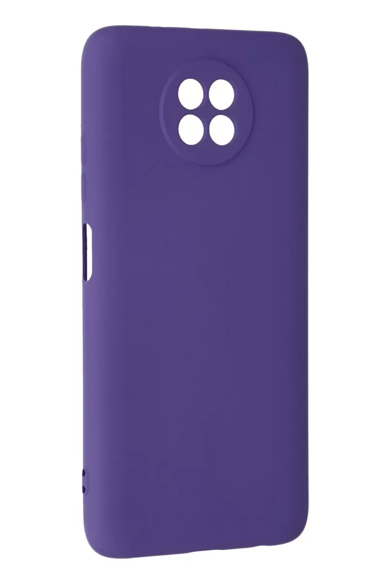 Newface Xiaomi Redmi Note 9 5G Kılıf Nano içi Kadife Silikon - Mor
