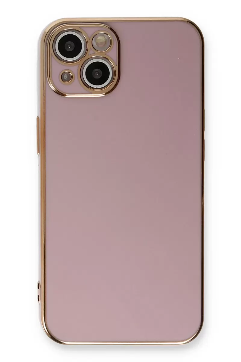 Newface Apple iPhone 13 Kılıf Volet Silikon - Mor