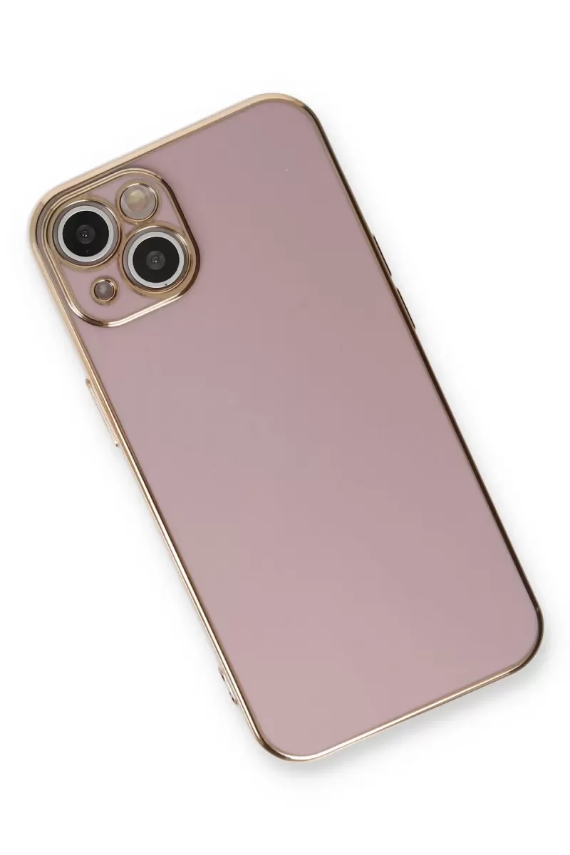 Newface Apple iPhone 13 Kılıf Volet Silikon - Mor