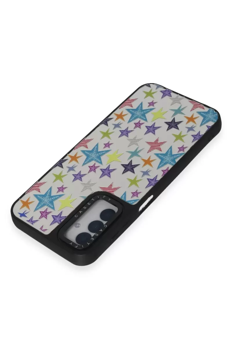 Newface Samsung Galaxy A14 4G Kılıf Mirror Desenli Kapak - Mirror - 18