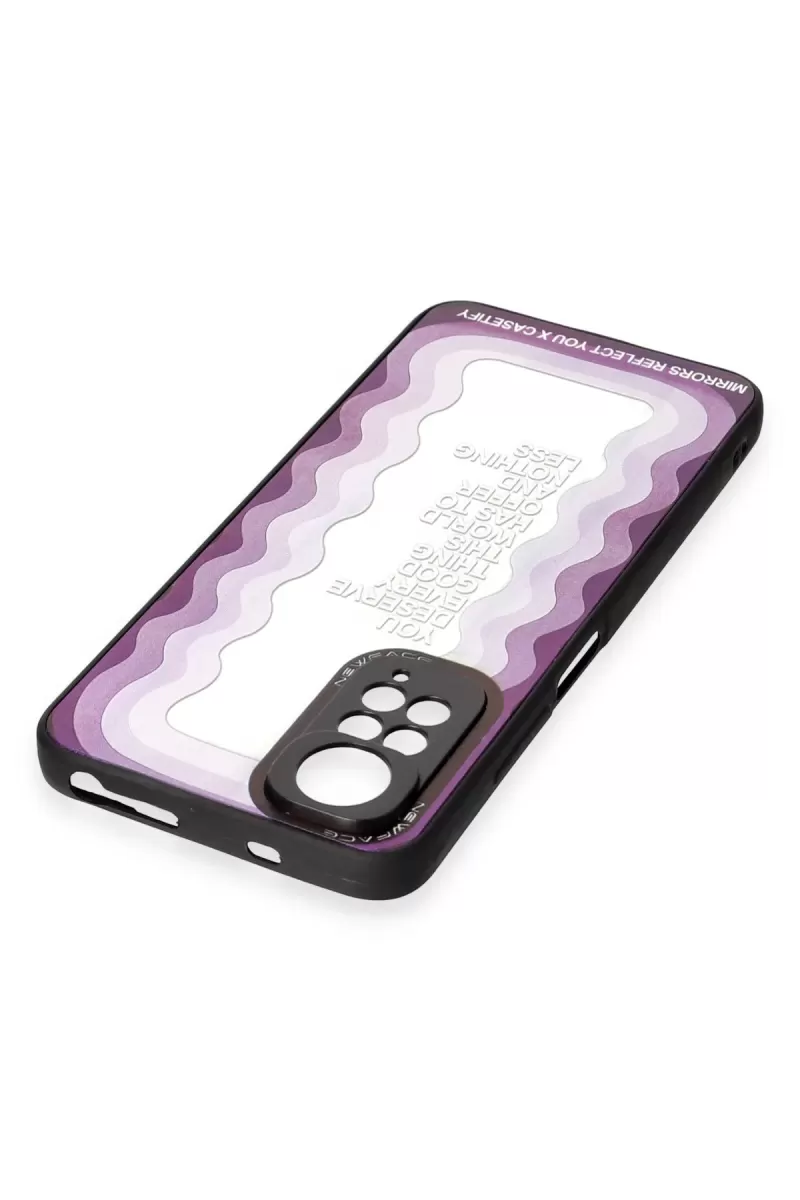 Newface Xiaomi Redmi Note 11 Kılıf Mirror Desenli Kapak - Mirror - 5