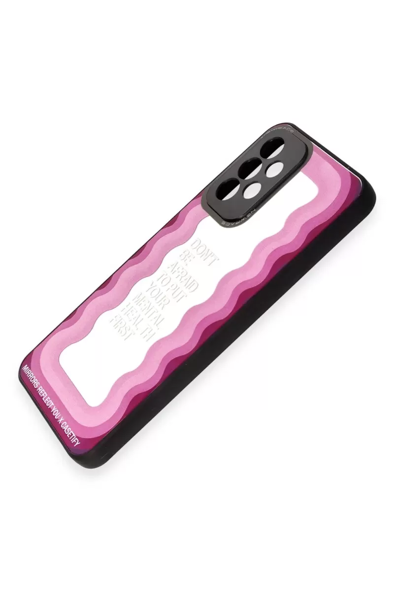 Newface Samsung Galaxy A23 4G Kılıf Mirror Desenli Kapak - Mirror - 11